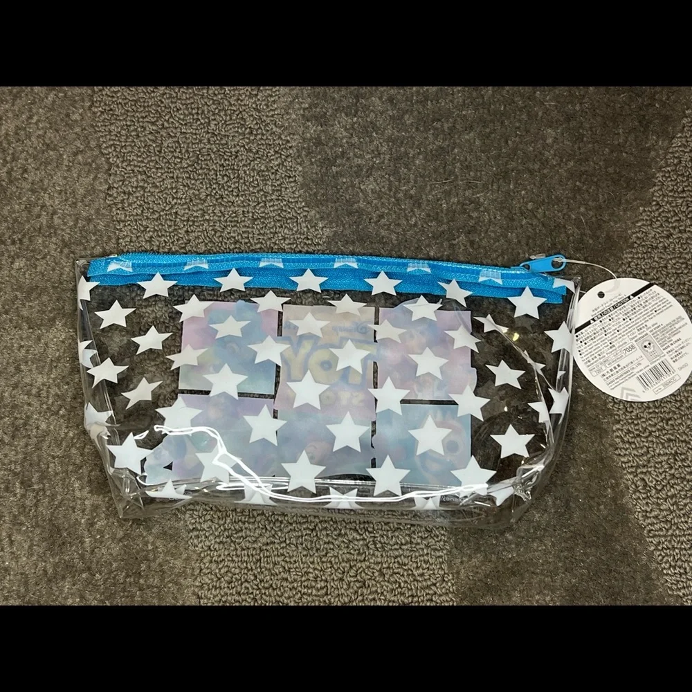 Toy Story 4 Boat Shaped Clear Vinyl Pouch Case Officially Licensed Disney Pixar